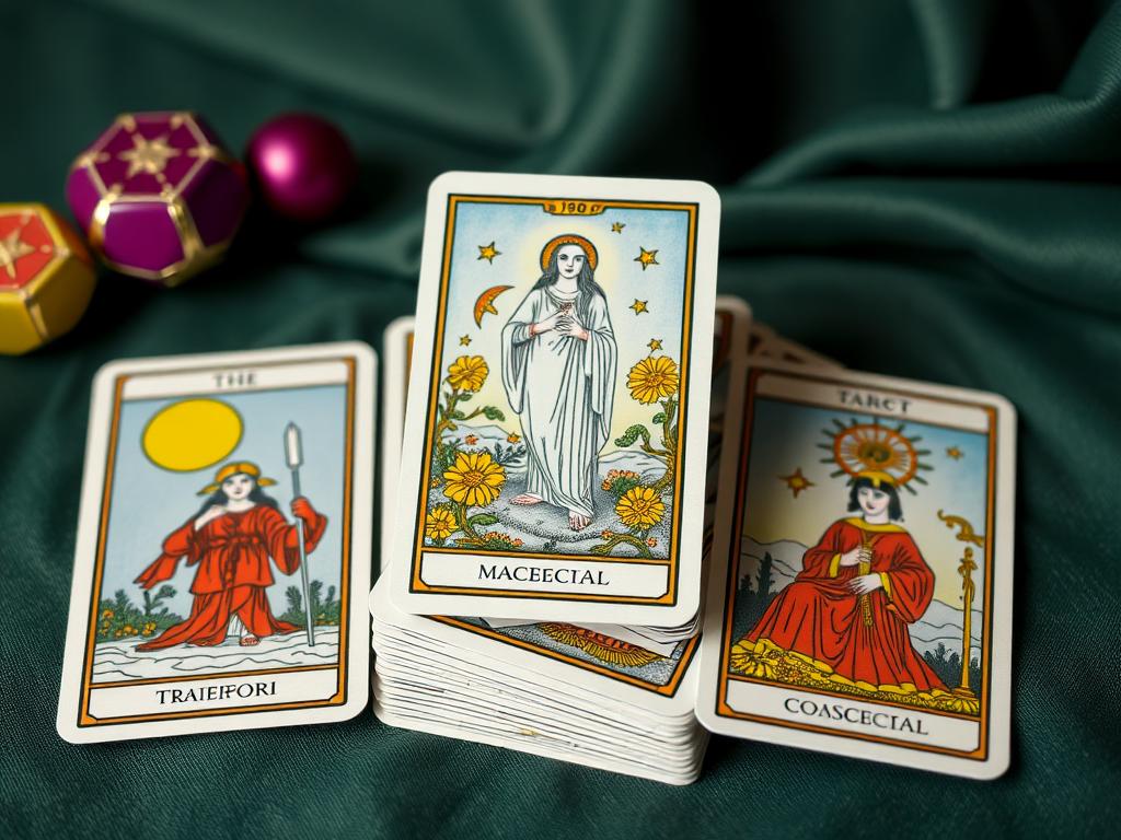 Tarot deck Tarot deckфото